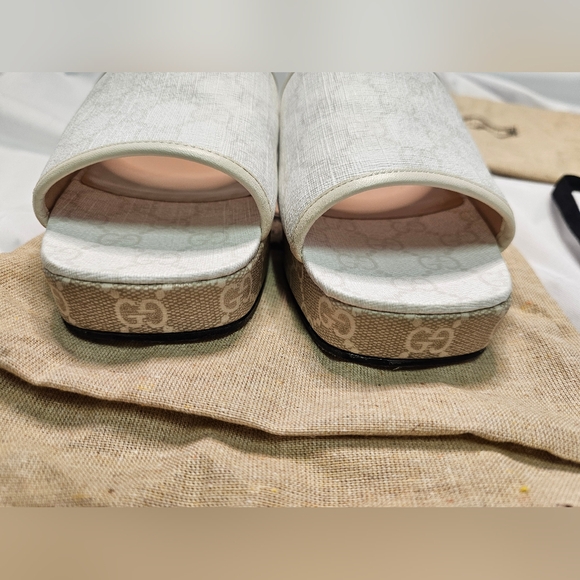 Gucci Supreme Block heel 41.5 - Picture 9 of 9